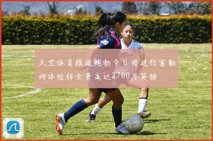 天空体育报道鲍勃今日将进行富勒姆体检转会费高达2700万英镑