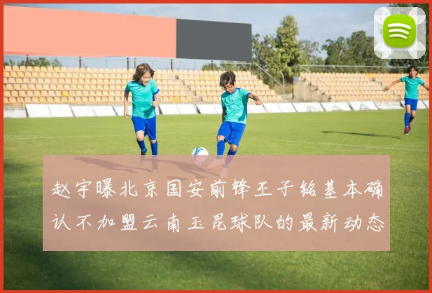 赵宇曝北京国安前锋王子铭基本确认不加盟云南玉昆球队的最新动态